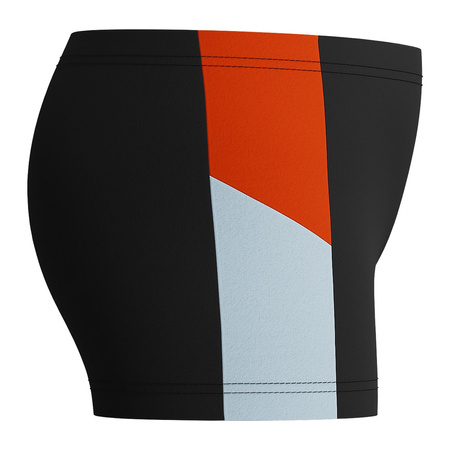Kąpielówki chłopięce spodenki kąpielowe Speedo Dive Splash Black Orange