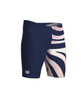 Kąpielówki męskie Arena Men's Multi Stripes Swim Jammer Navy White Multi