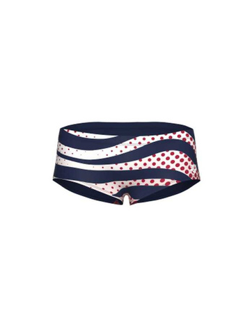 Kąpielówki męskie Arena Men's Zebra Low Waist Short Navy Multi