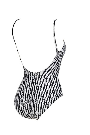 Strój kąpielowy damski Arena Women's U Back Allover Black Multi