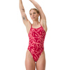 Strój kąpielowy jednoczęściowy damski na basen Speedo V-back 2.0 Red