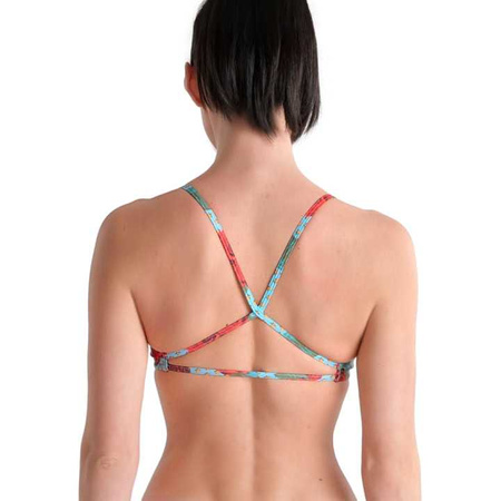Góra od stroju kąpielowego damskiego Arena Women's Bandeau Live Martinica Multi