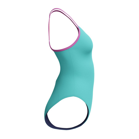 Strój kąpielowy jednoczęściowy dziewczęcy na basen Speedo Solid Line