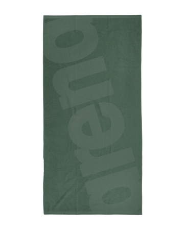 Ręcznik kąpielowy Arena Beach Towel Logo II Sage