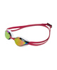 Okulary pływackie treningowe Arena Python Mirror Copper White Red Wine