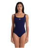 Strój kąpielowy damski Arena Women's Bodylift Swimsuit Jenny Lightcross Back Navy