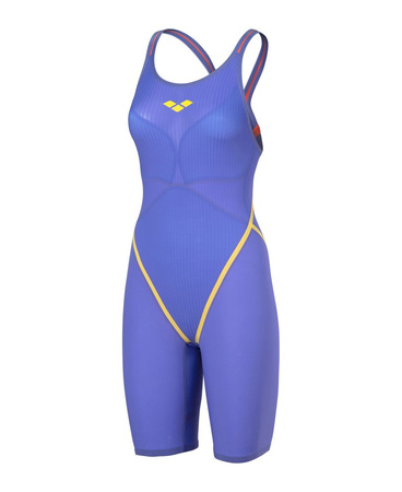 Damski strój startowy Arena Women's Powerskin Primo Le Sl Open Back Future Dusk Coral