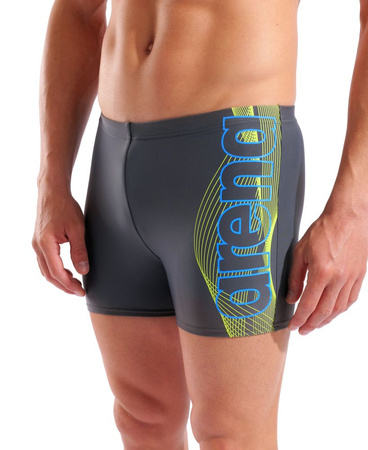 Kąpielówki bokserki męskie Arena Men's Basic Swim Short Asphalt