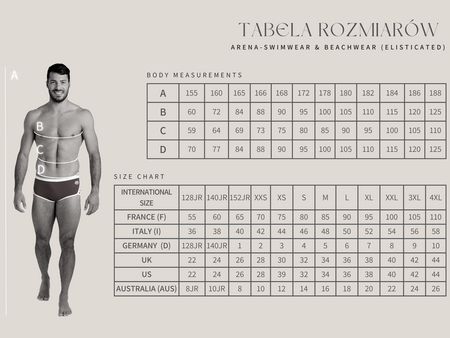 Kąpielówki slipy męskie Arena Men's Og Brief Italy