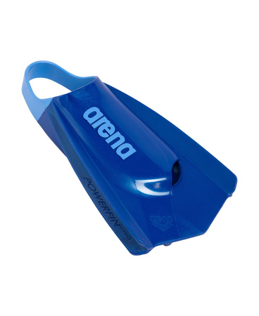 Krótkie płetwy treningowe basen unisex pływanie Arena Powerfin Pro II Blue