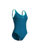 Strój kąpielowy damski Arena Women's Tania Clip Back One Piece Blue Cosmo Water