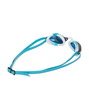 Okulary pływackie na basen Arena Python Mirror Blue White Sky
