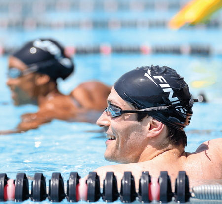 Okulary do pływania na basen unisex Finis Lightning Silver Mirror