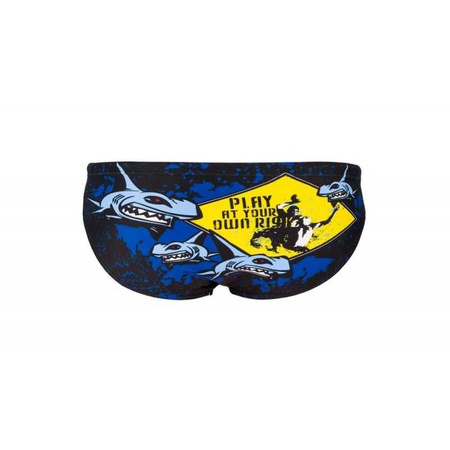 Slipy kąpielowe męskie Aqua-Sport Lana Nui Classic Men Turbo Rekin