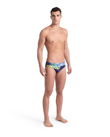 Kąpielówki slipy męskie Arena Men's Splash Point Swim Briefs Navy