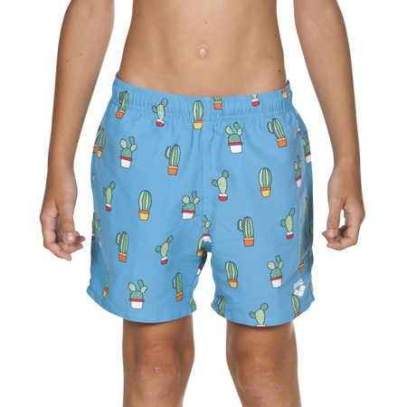 Szorty kąpielówki chłopięce Arena Junior Boy's Bahamas Boxer Sea Blue