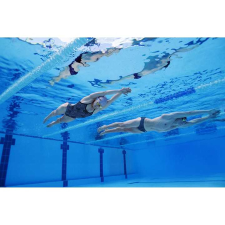 Strój kąpielowy treningowy damski Arena Women's Kikko Pro Swimsuit Challenge Back Navy Team Red White Blue