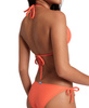 Strój kąpielowy damski Arena Women's Team Stripe String Bikini Calypso Coral