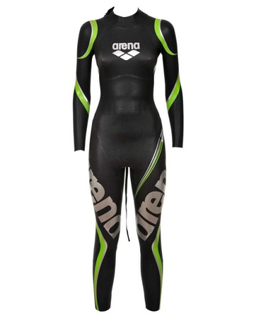 Pianka triathlonowa startowa damska Arena Powerskin Triwetsuit Carbon Black