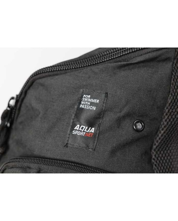 Plecak sportowy na basen Aqua-Sport Hydrobag Black + Worek 45 l