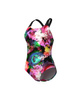 Strój kąpielowy damski Arena Women's Swim Pro Back Roseland Black Multi