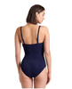 Strój kąpielowy damski Arena Women's Bodylift Swimsuit Jenny Lightcross Back Navy