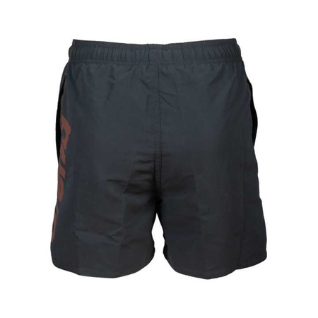 Spodenki szorty chłopięce Arena Fundamentals Logo Junior Boxer Asphalt Nespola