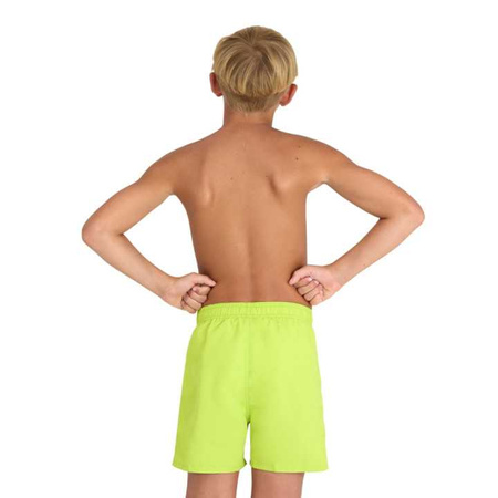 Spodenki szorty chłopięce Arena Boy's Beach Boxer Solid Junior Soft Green
