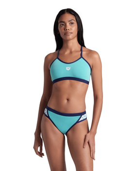 Strój kąpielowy damski dwuczęściowy Arena Women's Icons Bikini Water Navy