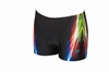 Kąpielówki bokserki Arena Men's Shining Short Black Soft Green