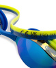 Okulary pływackie dla dzieci Arena Junior Python Mirror Blue Blue Lime