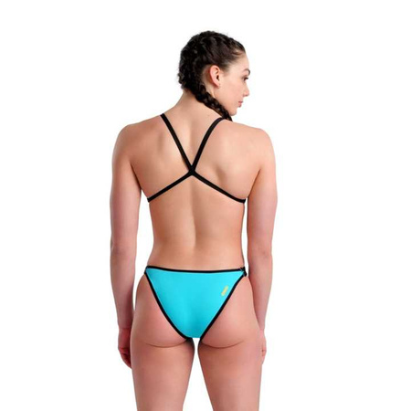 Strój kąpielowy damski Arena Women's Rule Breaker Hooked Rev Swimsuit Martinica Black Multi