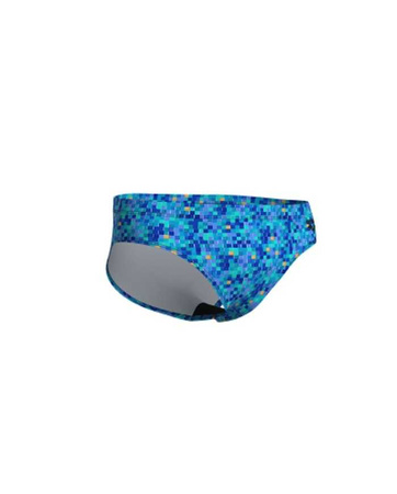 Kąpielówki slipy męskie Arena Men's Pooltiles Brief Blue Multi
