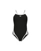 Strój kąpielowy damski Arena Women Team Icons Superfly Solid Black White