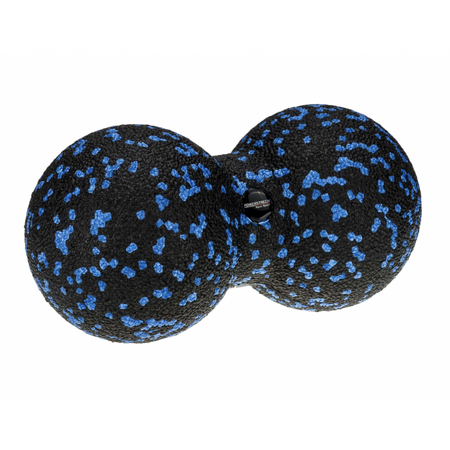 Zestaw do masażu Aqua-Sport Powerstrech Wałek + Piłka + Duoball Black Blue