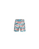 Szorty kąpielowe męskie Arena Men's Beach Boxer White Turquoise