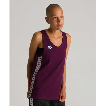 Top damski Arena Women Tank Top Team Icons Red Wine