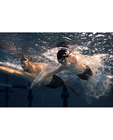 Strój startowy męski Arena Powerskin Men's Impulso Jammer Black Teal