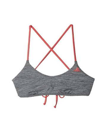 Góra od bikini damska dwustronna Adidas Women Beach Volleyball Dark Grey