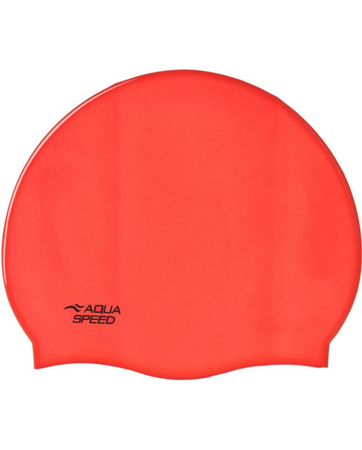 Czepek pływacki unisex Aqua Speed Mono Orange kol.32