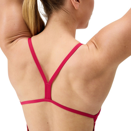 Strój kąpielowy jednoczęściowy damski na basen Speedo V-back 2.0 Red