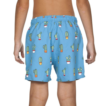 Szorty kąpielówki chłopięce Arena Junior Boy's Bahamas Boxer Sea Blue