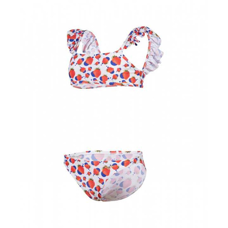 Strój kąpielowy dziewczęcy Arena Vinta Junior Bikini Bandeau Falbana Straps