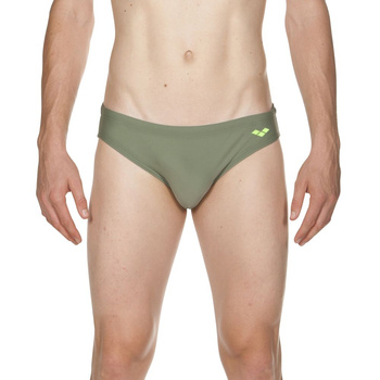 Kąpielówki slipy męskie Arena Men's Santamarias Army Shiny Green