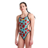 Strój kąpielowy damski Arena Women's Rule Breaker Hooked Rev Swimsuit Martinica Black Multi