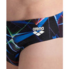 ARENA STROJE PŁYWACKIE MEN'S SWIM BRIEFS ALLOVER BLACK MULTI
