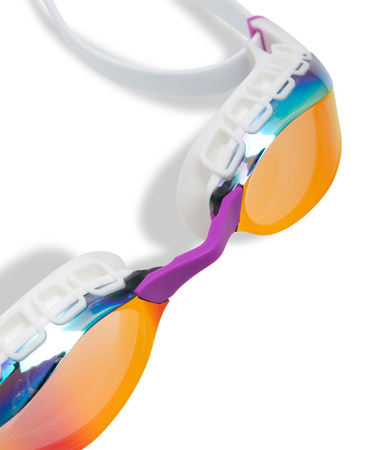 Okulary pływackie Arena Air Sonic Mirror Gold White