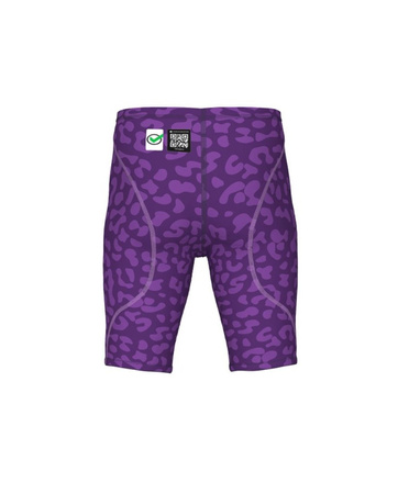 Strój startowy męski Arena Men's Powerskin ST Next Le Jammer Leopard Skin Violet
