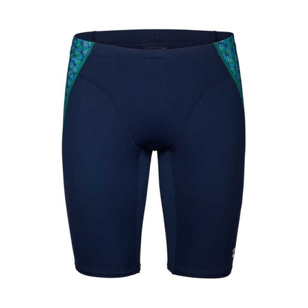 Kąpielówki męskie Arena Men's Starfish Swim Jammer Navy Turquoise Multi