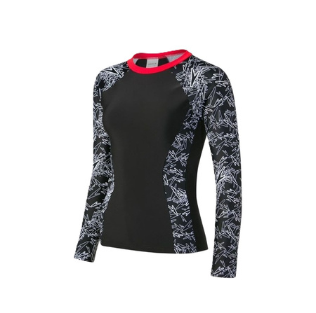 Koszulka damska Speedo Women Long Sleeve Boom Allover